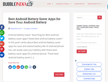 Tablet Screenshot of bubbleindia.com